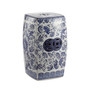 Floral Vine Garden Stool