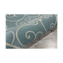 Backyard BAC019 Mist 6'6" x 6'6" Square Outdoor Area Rug