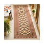 Veranda Red and Natural 2'3" x 8' Runner Outdoor Area Rug
