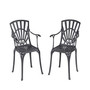 Largo Dining Chair Pair with Cushions