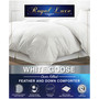 White Goose Feather & Down 240 Thread Count Comforter, Twin, Created for Macy's