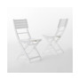 Positano Outdoor Foldable Dining Chairs, Set of 2