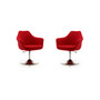 Kinsey Adjustable Height Swivel Accent Chair, Set of 2