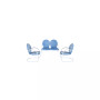 Griffith 3 Piece Metal Outdoor Conversation Seating Set - Loveseat And 2 Chairs