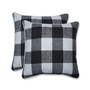 Anderson Check 16" x 16" Outdoor Decorative Pillow 2-Pack