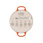 2-Qt. Signature Enameled Cast Iron Round Dutch Oven