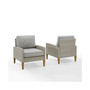 Capella Outdoor Wicker 2 Piece Chair Set