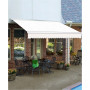 8' Destin with Hood Left Motor, Remote Retractable Awning, 78" Projection