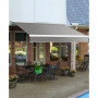 8' Destin with Hood Left Motor, Remote Retractable Awning, 78" Projection