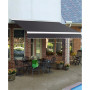 8' Destin with Hood Left Motor, Remote Retractable Awning, 78" Projection