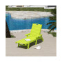 Adirondack Outdoor Chaise Lounge for Patio Garden Poolside