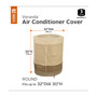 Round Air Conditioner Cover