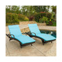 Hayden Outdoor Chaise Lounge (Set Of 2)