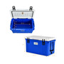 58 Quart Portable Cooler Ice Chest Leak-Proof 80 Cans Ice Box