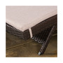 Holtan Outdoor Wicker Adjustable Chaise Lounge