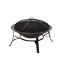 Corp. FB6132 Round Cast Iron Copper Finish Fire Bowl