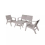 Enzo 4 Piece Patio Sofa Seating Set