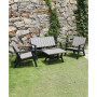 Enzo 4 Piece Patio Sofa Seating Set