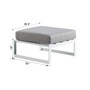 Mirabelle Outdoor Ottoman