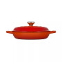 2.25 Quart Enameled Cast Iron Braiser with Lid