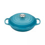 2.25 Quart Enameled Cast Iron Braiser with Lid