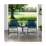 Brighton 3 Piece Metal Conversation Seating Set