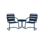Brighton 3 Piece Metal Conversation Seating Set
