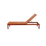 Patio Chaise Lounger with Cushion