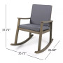 Candel Outdoor Rocking Chair, Set of 2