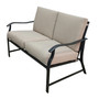 LOVESEAT AND TABLE Schwarz B