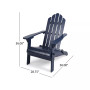 Hollywood Outdoor Adirondack Chair
