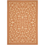 Courtyard Terracotta and Natural 2' x 3'7" Outdoor Area Rug