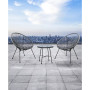 Sassio 3 Piece Conversation Patio Set