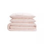Simply Clean Antimicrobial Pleated Twin Extra Long Comforter Set, 2 Piece