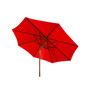 Cannes 9' Wooden Umbrella