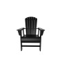 5 Piece Outdoor Patio Dining Round Table and Shell Back Armchair Set