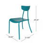 Taro Outdoor 3pc Bistro Set