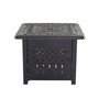 Aluminum Square Fire Pit Table