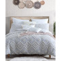 Astonishing Rukai Clip Jacquard Gauze 5 Piece Comforter Set, Full/Queen