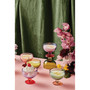 Aura Green & Blush Tinted Goblet Misted Lime Candle, 6 oz.