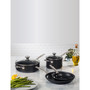 Hard Anodized Aluminum Nonstick 6-Pc. Cookware Set