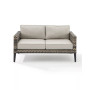 Prescott Outdoor Wicker Loveseat