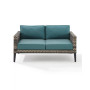 Prescott Outdoor Wicker Loveseat