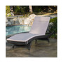 Pietro Outdoor Chaise Lounge with Cushion