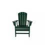 5 Piece Outdoor Patio Dining Square Table and Curved Back Armchair Set