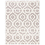 Amsterdam Ivory and Mauve 9' x 12' Outdoor Area Rug