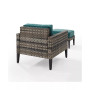 Prescott 2 Piece Outdoor Wicker Armchair Set