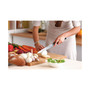 MasterLon Triple Rivet Collection Slicer Knife Stainless Steel Blade, 8"