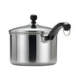 Classic Stainless Steel 3-Qt. Straining Saucepan & Lid