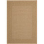 Courtyard Natural and Gold 6'7" x 6'7" Square Outdoor Area Rug